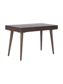 Scrivania con cassetto in legno massiccio Tova, Legno di mango massiccio, verniciato, Legno di mango, Larg. 117 x Prof. 60 cm