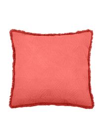 Coussin 55x55 corail Bauhaus, Corail