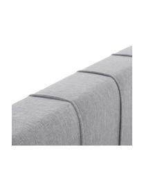 Letto boxspring premium Lacey, Materasso: a molle insacchettate a 7, Piedini: legno di faggio massiccio, Grigio, 200 x 200