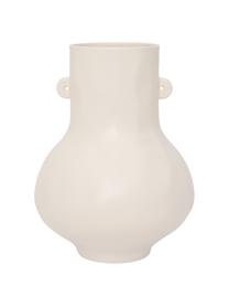 Handgefertigte Keramik-Vase Still in Weiss, Keramik, Gebrochenes Weiss, Ø 27 x H 36 cm