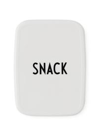 Snackbox Snack, Kunststof, Wit, B 7 x D 9 cm