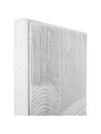 Decoración de pared efecto 3D Tabine, Estructura: tablero de fibras de dens, Blanco, An 50 x Al 70 cm