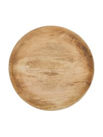 Rundes Deko-Tablett Forest aus Holz, Mangoholz, Mangoholz, Ø 30 x H 4 cm