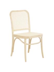 Chaise en cannage Franz, Bois clair, larg. 48 x haut. 89 cm