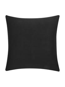 Housse de coussin noire Mads, Noir