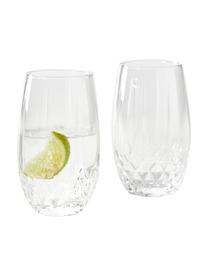 Drankset Westloop, 7-delig, Glas, Transparant, Set met verschillende formaten