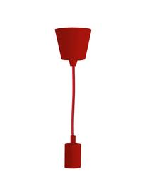Snoerpendel Color, Rood, Ø 5 x H 6 cm