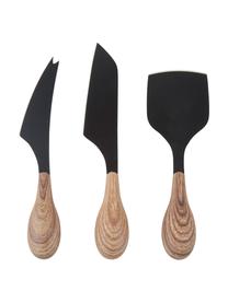 Set de cuchillos para queso Matt, 3 uds., Acero inoxidable recubierto cepillado

La cubertería está hecha de acero inoxidable. Por tanto, es duradera, inoxidable y resistente a las bacterias, Negro, beige, Set de diferentes tamaños