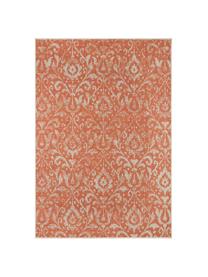 Tapis intérieur-extérieur vintage Hatta, Orange, beige