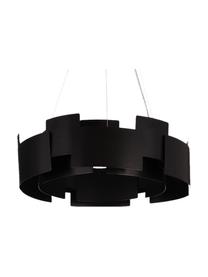 Moderní závěsné LED svítidlo Torino, Černá, transparentní