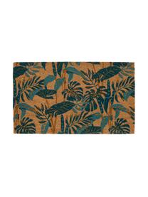 Paillasson tropical Pamchik, Beige, tons verts