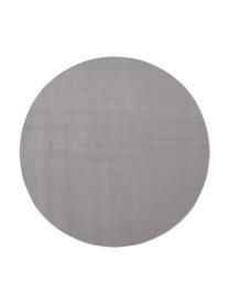 Tapis rond en laine gris Ida, Gris, Ø 200 cm (taille L)