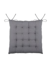 Coussin de chaise 40x40 Leopold, Gris foncé, gris clair