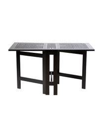 Table de jardin extensible en bois Butterfly, Noir