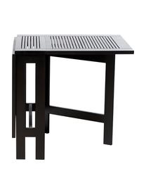 Table de jardin extensible en bois Butterfly, Noir