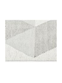 Tapis tissé à la main Ruana, Gris, beige