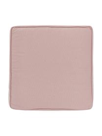 Cuscino sedia alto in cotone rosa  Zoey, Rivestimento: 100% cotone, Rosa, Larg. 40 x Lung. 40 cm