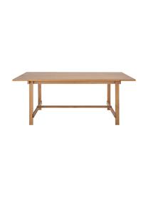 Jedálenský stôl z dubového dreva Nelson, 200 x 95 cm, Béžová, Š 200 x H 95 cm
