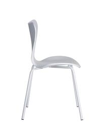 Silla Stapler, Asiento: plástico, Patas: metal, Blanco, An 47 x Al 83 cm