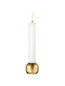 Kerzenhalter Silhouette, 2 Stück, Metall, beschichtet, Goldfarben, Ø 4 x H 3 cm