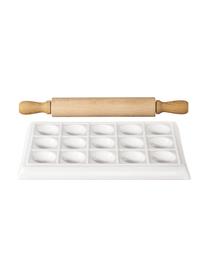 Set de préparation pour raviolis Plus, 2 élém., Blanc, larg. 25 x prof. 15 cm