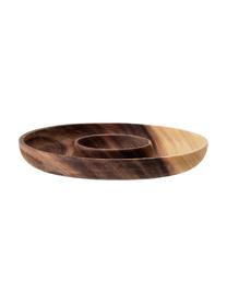 Fuente de madera de acacia Breno, Madera de acacia, Marrón, Ø 28 cm