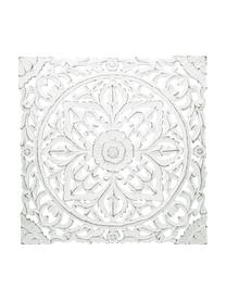 Decoración de pared Marocco, Tablero de fibras de densidad media (MDF), Blanco, An 58 x Al 58 cm