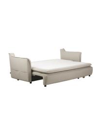 Sofá cama Charming Charlie, con espacio de almacenamiento, Tapizado: 100% poliéster tacto de l, Beige, An 225 x F 85 cm