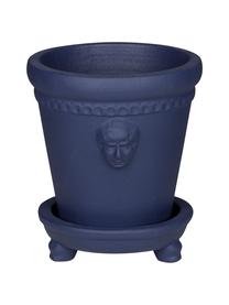 Cache-pot terre cuite Ceasar, Bleu