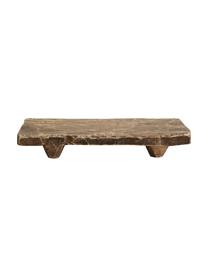 Tablett Wooden, Recyceltes Holz, Braun, B 40 x T 18 cm