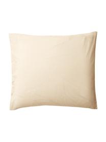 Plumetti kussenhoezen Aloide in geel, 2 stuks, Weeftechniek: plumetti Draadtelling 160, Geel, beige, B 60 x L 70 cm