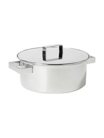 Set 8 pentole in acciaio inox Design Plus, Acciaio inossidabile 18/10, Argentato, Set di 8 pezzi in varie misure