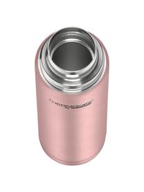 Thermosflasche TC, 500 ml, Gehäuse: Edelstahl, beschichtet, Deckel: Edelstahl, Kunststoff, Verschluss: Kunststoff, Dichtung: Silikon, Altrosa, matt, 500 ml