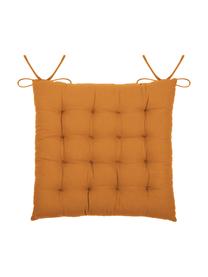 Coussin de chaise 40x40 jaune moutarde Gopher, Jaune moutarde