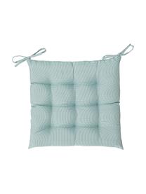 Cojín para silla para exterior St. Maxime, 100% poliéster, Verde menta, An 38 x L 38 cm