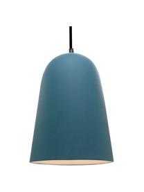 Lampa wisząca scandi YEP!, Niebieski petrol, Ø 17 x W 23 cm