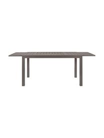 Table de jardin extensible Hilde, de différentes tailles, Brun café, larg. de 160 à 240 x prof. 90 cm