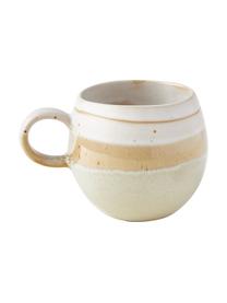 Tasse en grès artisanale April, Grès cérame
Surface à moitié émaillée, faisant ressortir le caractère de l'artisanat, Tons jaunes, Ø 9 x haut. 8 cm, 275 ml