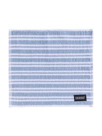 Panno assorbente Basic Clean 4 pz, Cotone, Blu, bianco, Larg. 30 x Lung. 30 cm