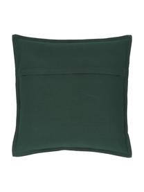 Funda de cojín de algodón Mads, 100% algodón, Verde, An 40 x L 40 cm