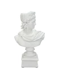 Kerzenhalter Lady, Polyresin, Weiß, 15 x 24 cm