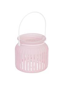 Photophore verre rose Claire, Rose