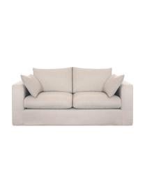 Sofa Zach (2-Sitzer) in Beige, Bezug: Polypropylen Der hochwert, Webstoff Beige, B 183 x T 90 cm