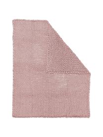 Grobstrick-Plaid Adyna in Rosa, 100% Polyacryl, Rosa, 150 x 200 cm