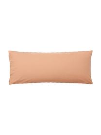 Funda de almohada de algodón Esme, Reverso: tejido renforcé Densidad , Terracota, An 45 x L 110 cm