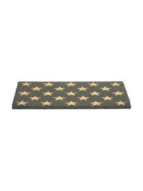 Deurmat Fresh Stars, Beige, grijs, 46 x 76 cm