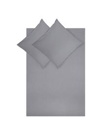 Biancheria da letto in lino Nature, 52% lino, 48% cotone
Con effetto stonewash per una sensazione morbida al tatto, Grigio scuro, 255 x 200 cm + 2 federe 50 x 80 cm