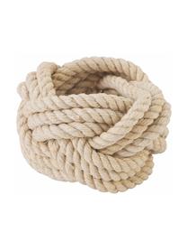 Portatovaglioli Sail 6 pz, Corda, Beige, Ø 5 x Alt. 4 cm