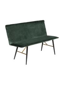 Banquette en velours moderne Verona, Vert