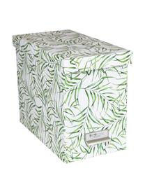 Caja organizadora Jahan, 9 pzas., Organizador: cartón laminado, Blanco, verde, An 19 x Al 27 cm